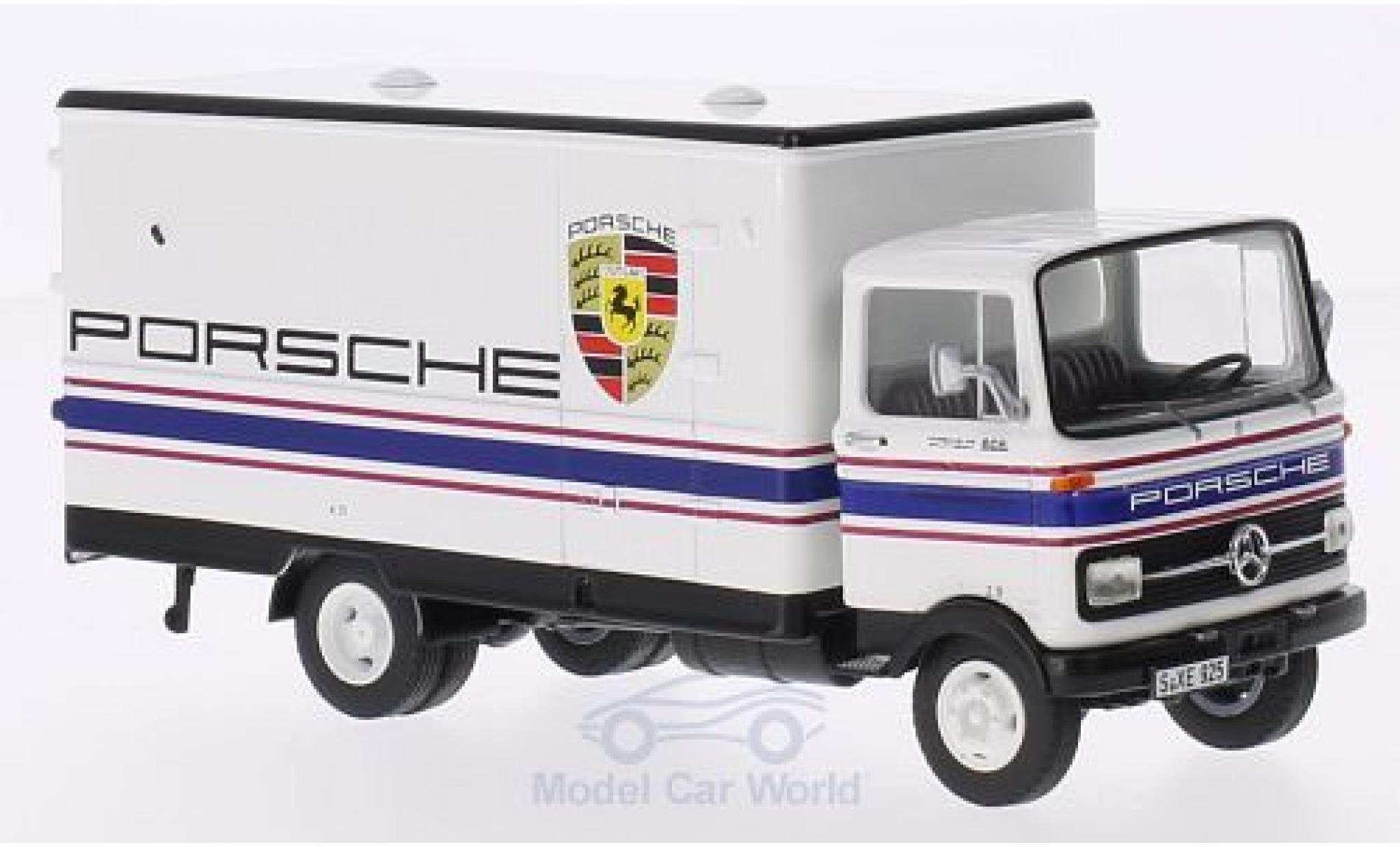 Mercedes LP 608 1/43 Premium ClassiXXs Koffer-LKW Porsche-Motorsport modellino in miniatura