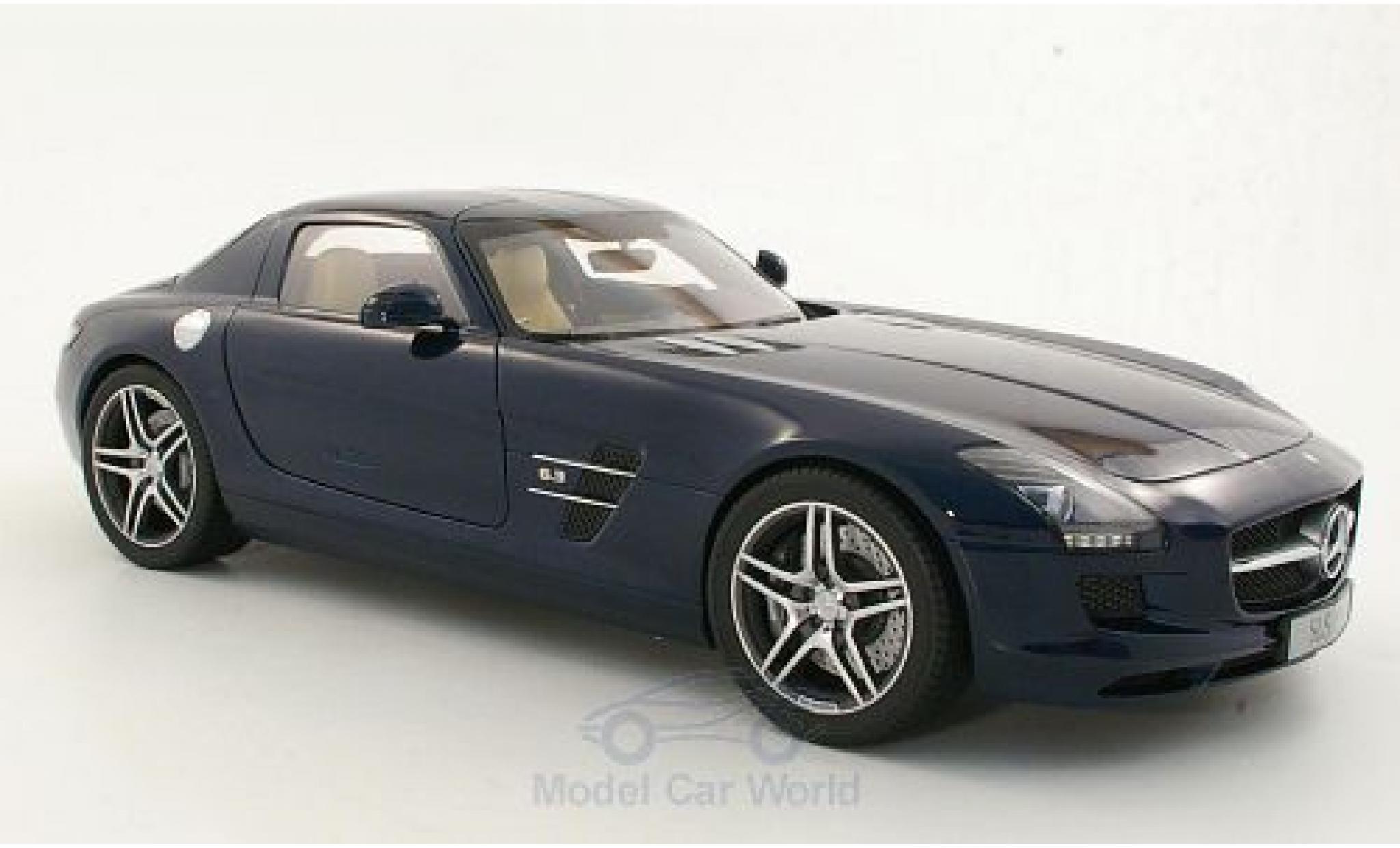 Mercedes SLS 1/12 Premium ClassiXXs AMG (C197) metallico blu modellino in miniatura