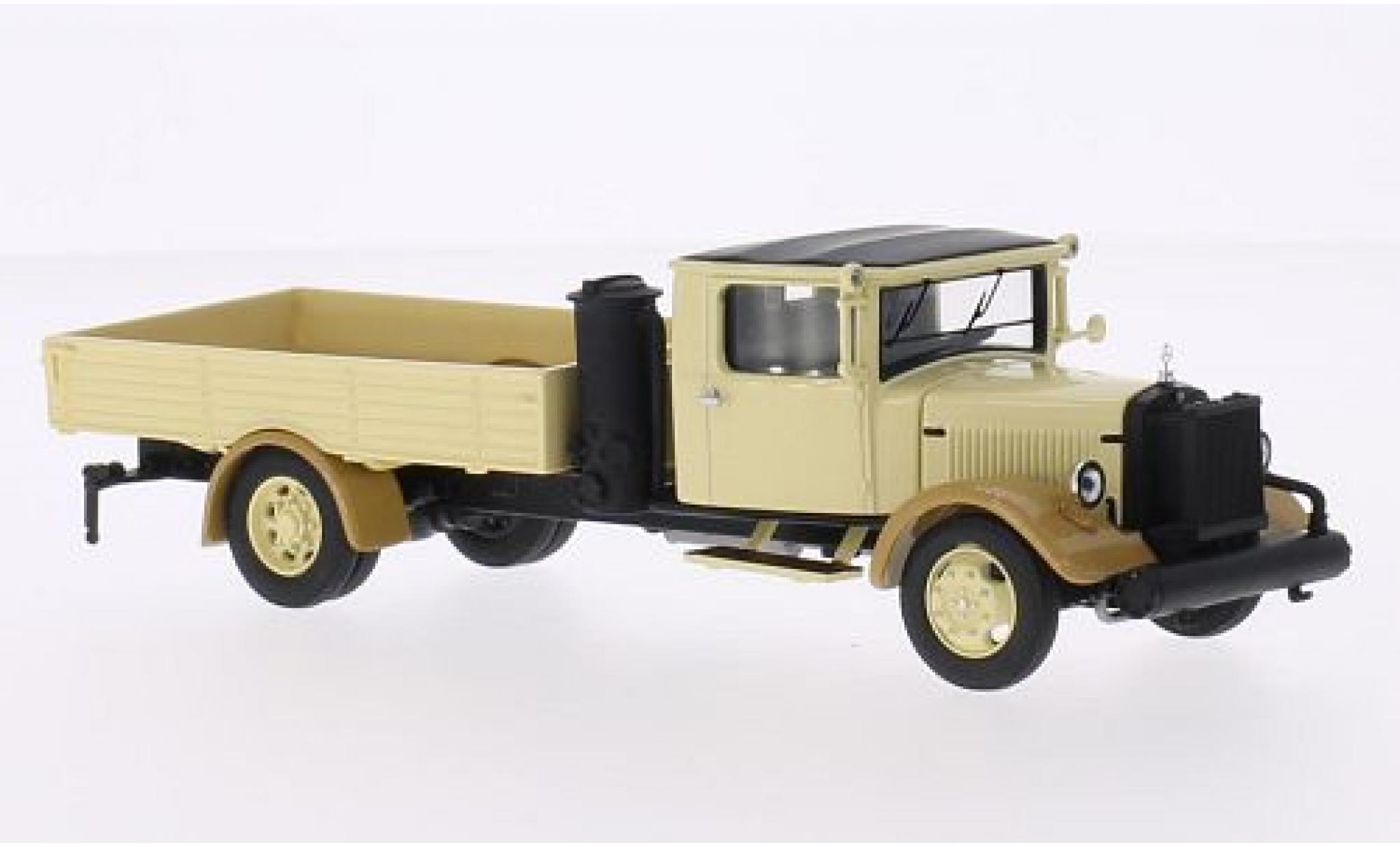 Mercedes CLA 1/43 Premium ClassiXXs LO 2750 Holzvergaser beige/beige 1940 modellino in miniatura