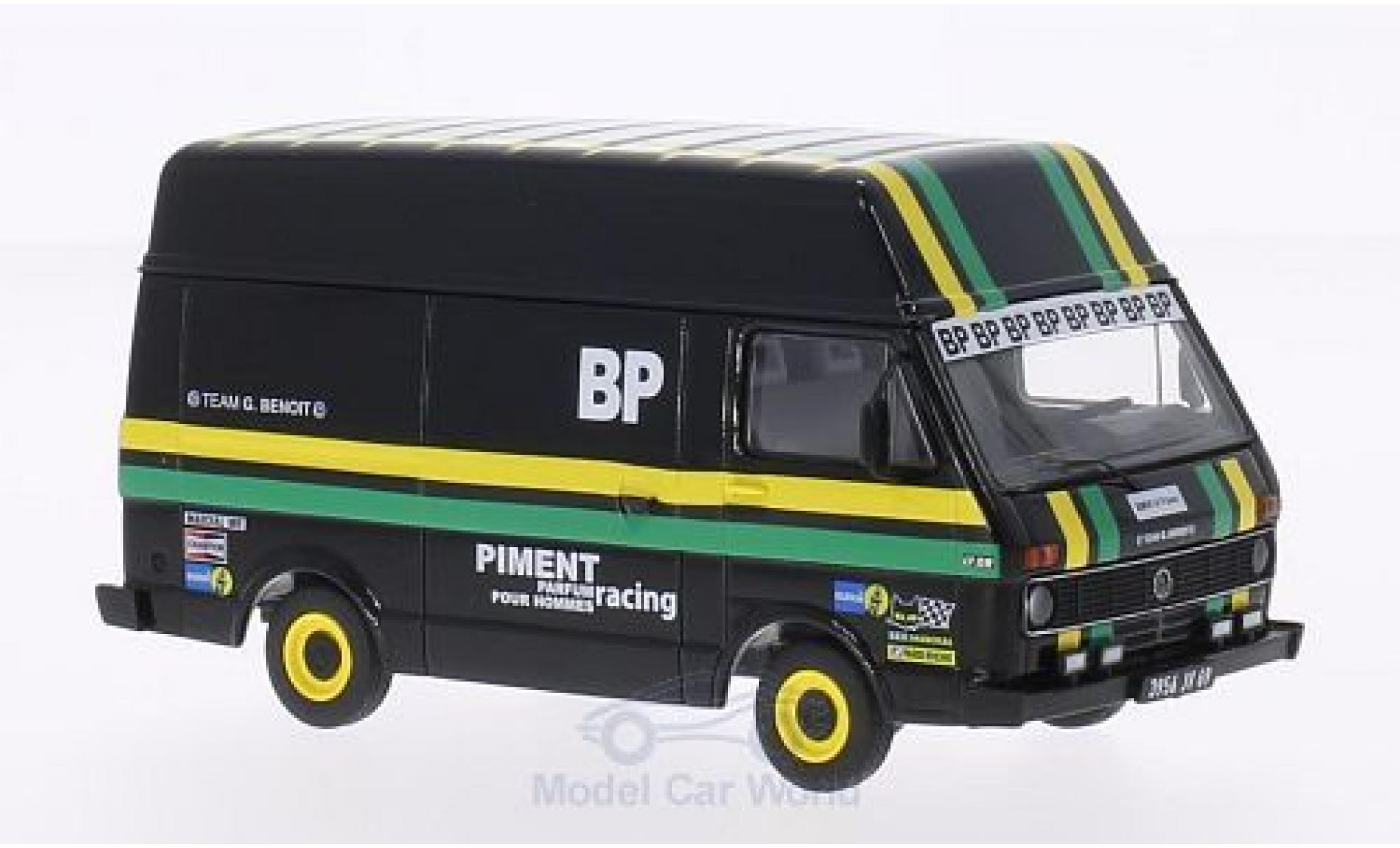 Volkswagen LT28 1/43 Premium ClassiXXs BP Motorsport Hochraumkastenwagen Team G.Benoit modellino in miniatura