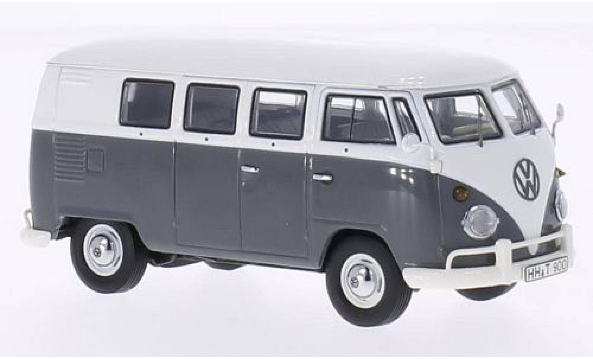 Volkswagen T1 1/43 Premium ClassiXXs Bus grigio/bianco modellino in miniatura