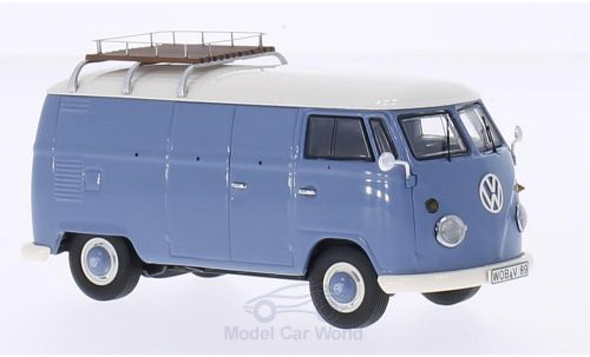 Volkswagen T1 B 1/43 Premium ClassiXXs Kasten blu modellino in miniatura