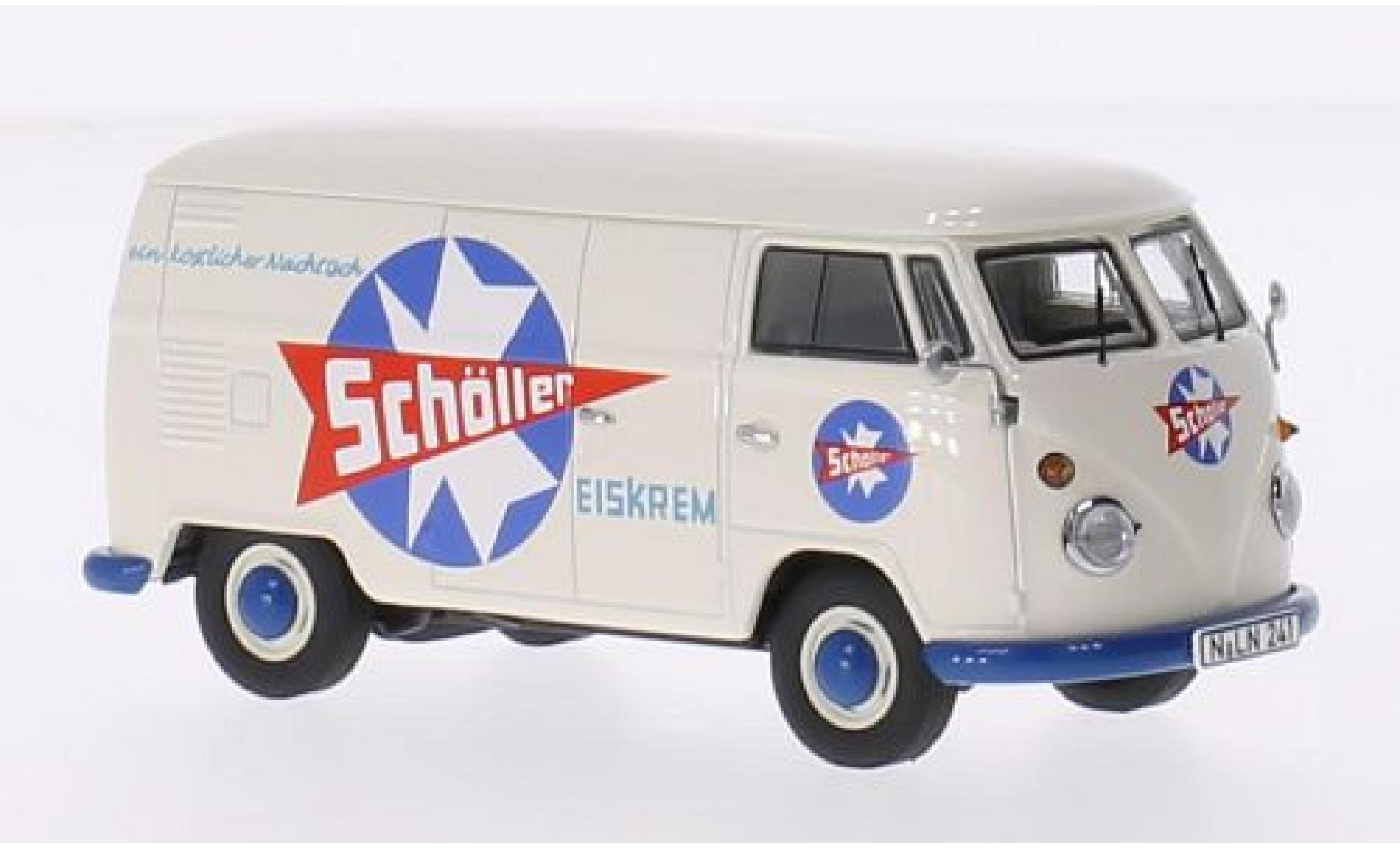 Volkswagen T1 1/43 Premium ClassiXXs Kastenwagen Schöller Eiskrem 1959 modellino in miniatura
