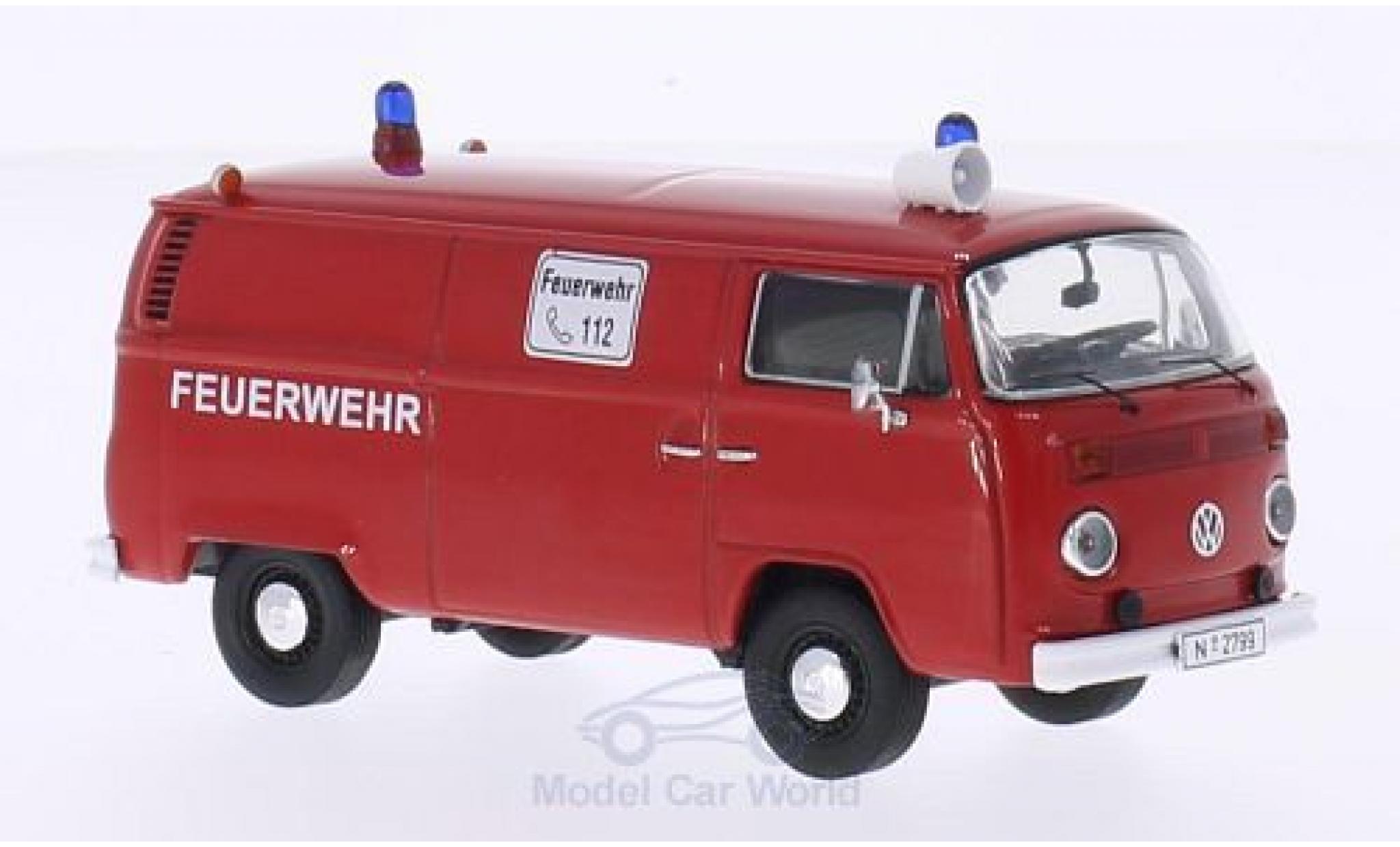 Volkswagen T2 B 1/43 Premium ClassiXXs b Kasten Feuerwehr modellino in miniatura