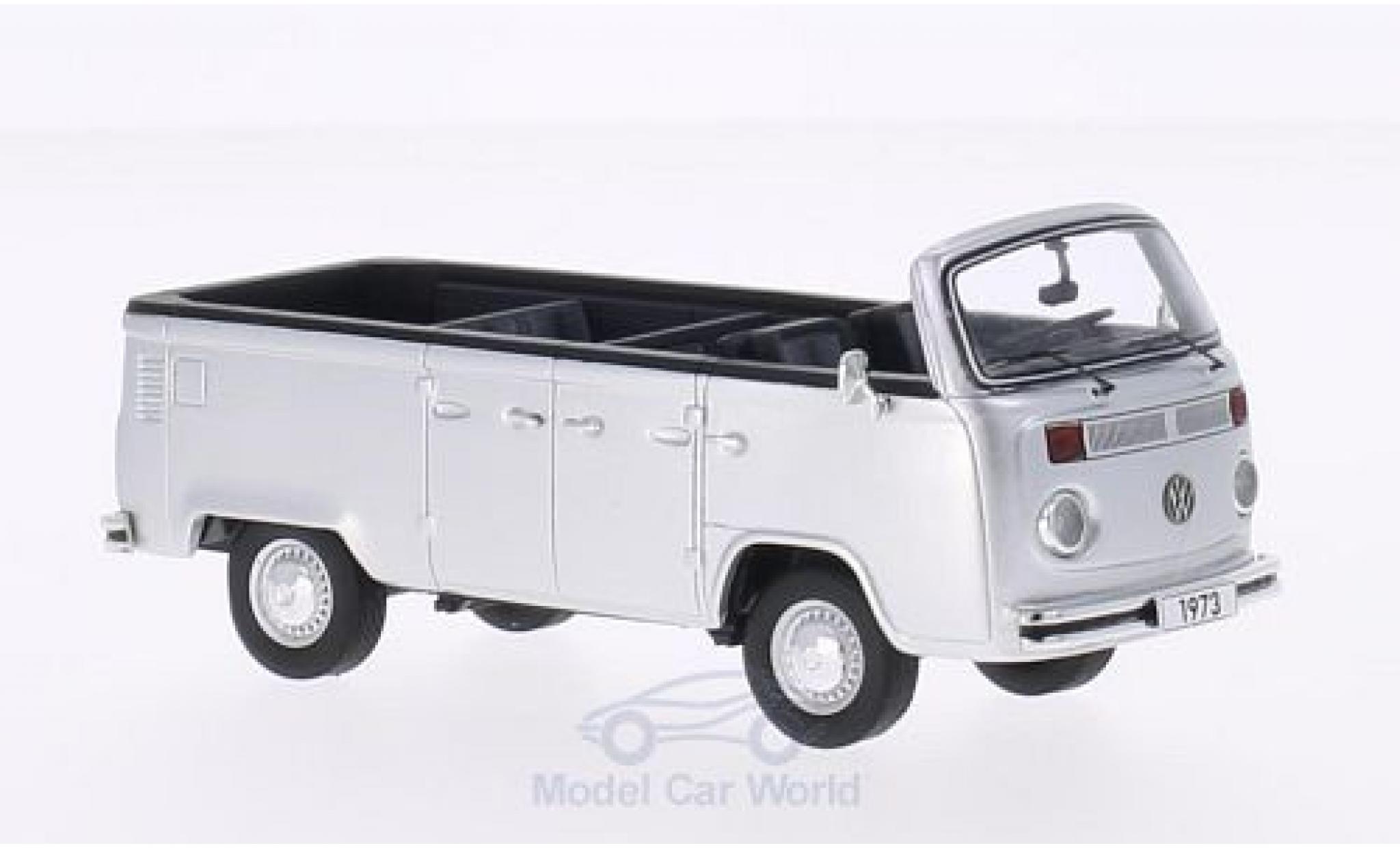 Volkswagen T2 B 1/43 Premium ClassiXXs b Open Air Bus grigio 1973 modellino in miniatura