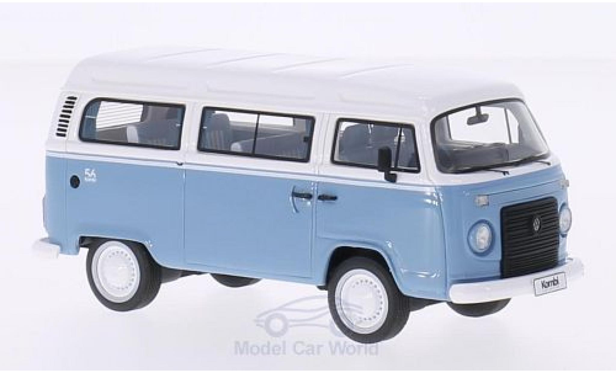 Volkswagen T2 B 1/43 Premium ClassiXXs c Bus Brazil blu/bianco 2013 Last Edition modellino in miniatura