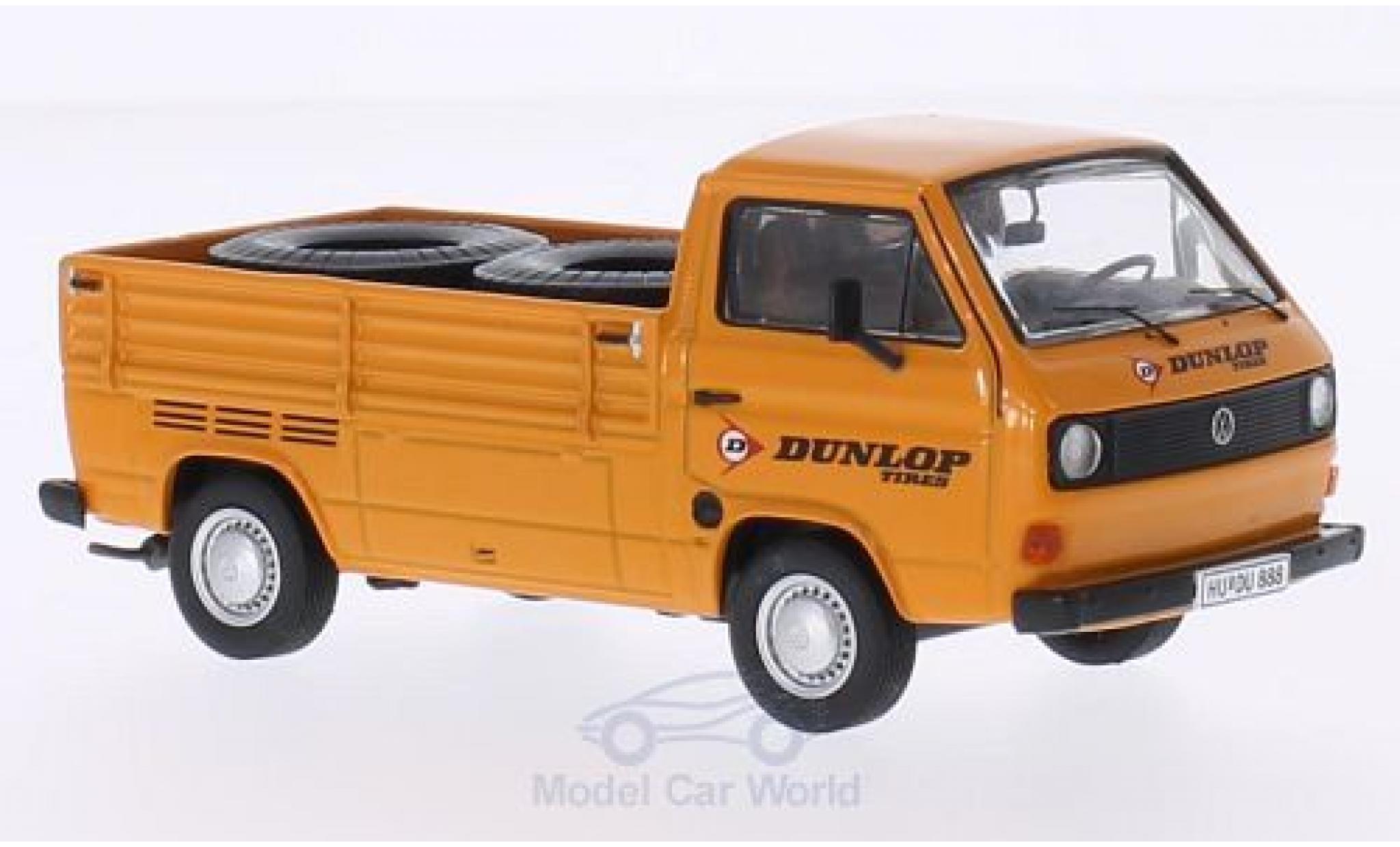 Volkswagen T3 A 1/43 Premium ClassiXXs a Pritsche Dunlop mit Ladegut modellino in miniatura