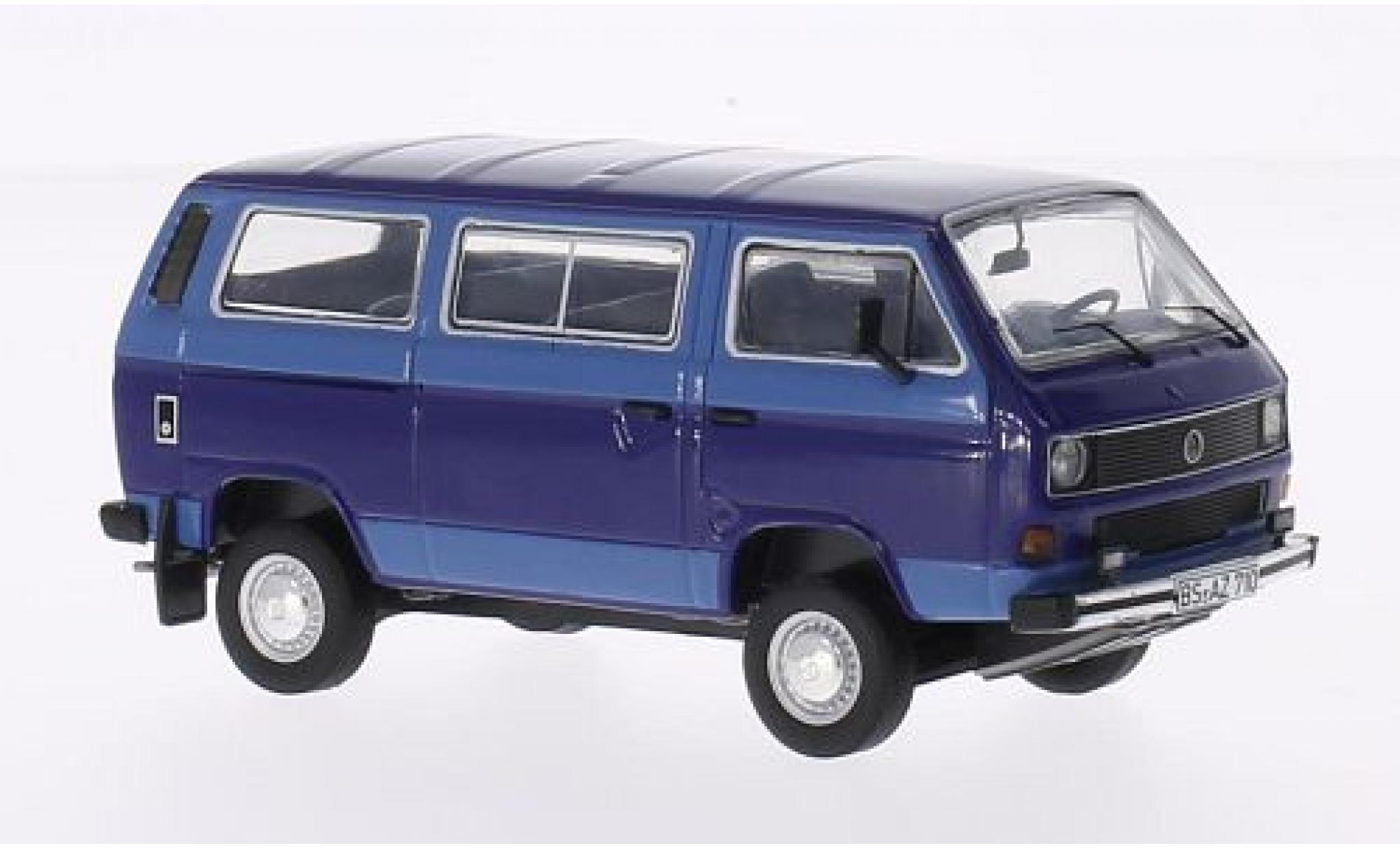 Volkswagen T3 1/43 Premium ClassiXXs b Syncro Bus blu/blu modellino in miniatura