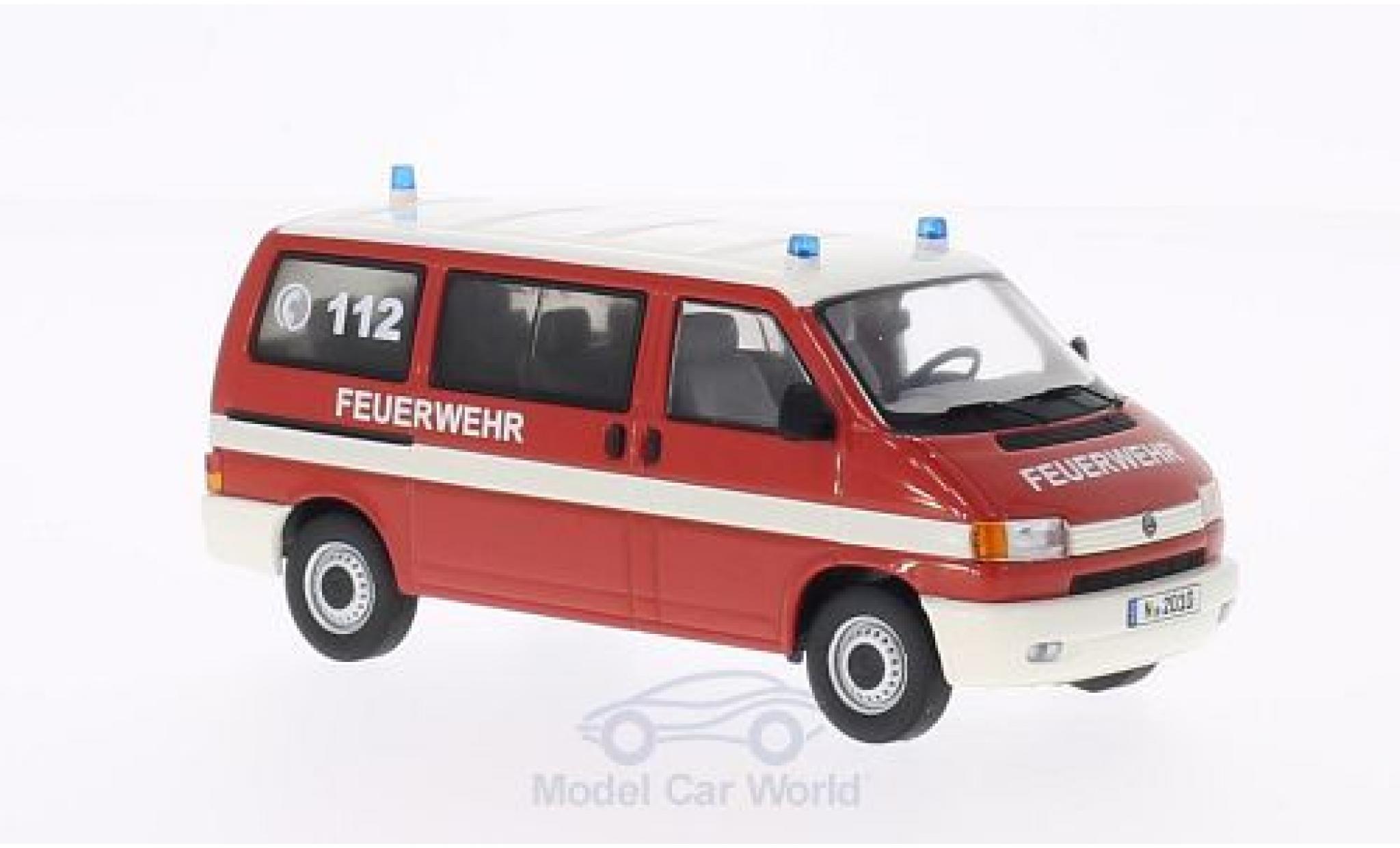 Volkswagen T4 1/43 Premium ClassiXXs Feuerwehr-Bus modellino in miniatura
