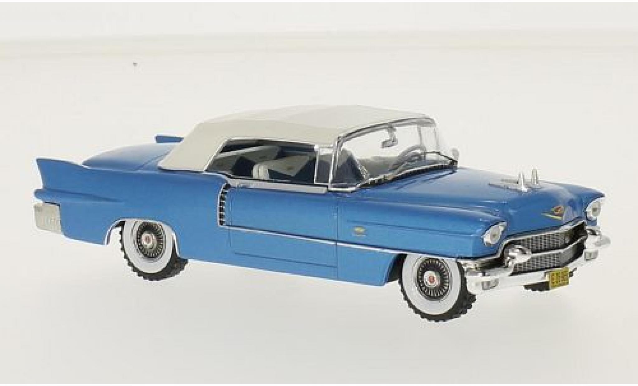 Cadillac Eldorado 1/43 Premium X Biarritz metallico blu/bianco 1956 modellino in miniatura