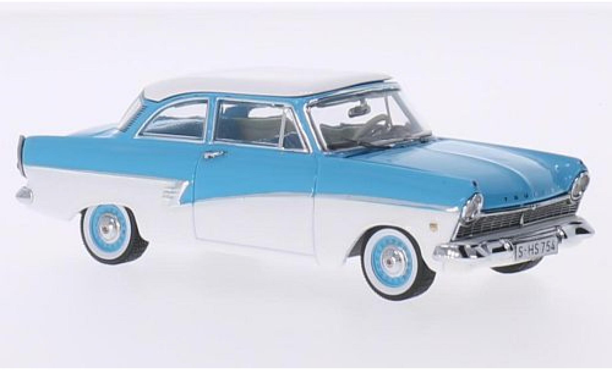 Ford Taunus 1/43 Premium X 17M blu/bianco 1957 modellino in miniatura
