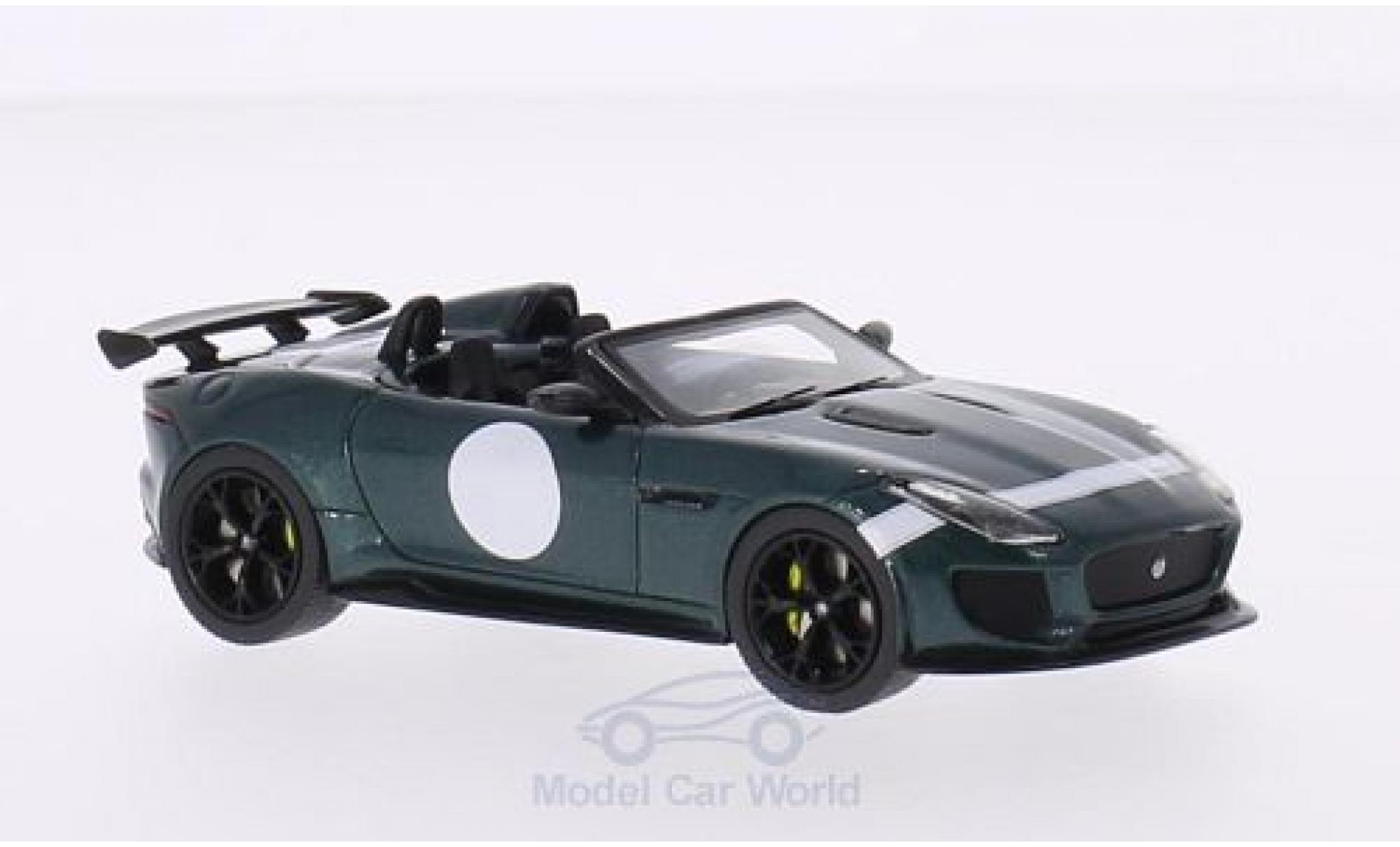 Jaguar F-Type 1/43 Premium X Project 7 metallico verde/Dekor 2014 Autosalon Paris modellino in miniatura