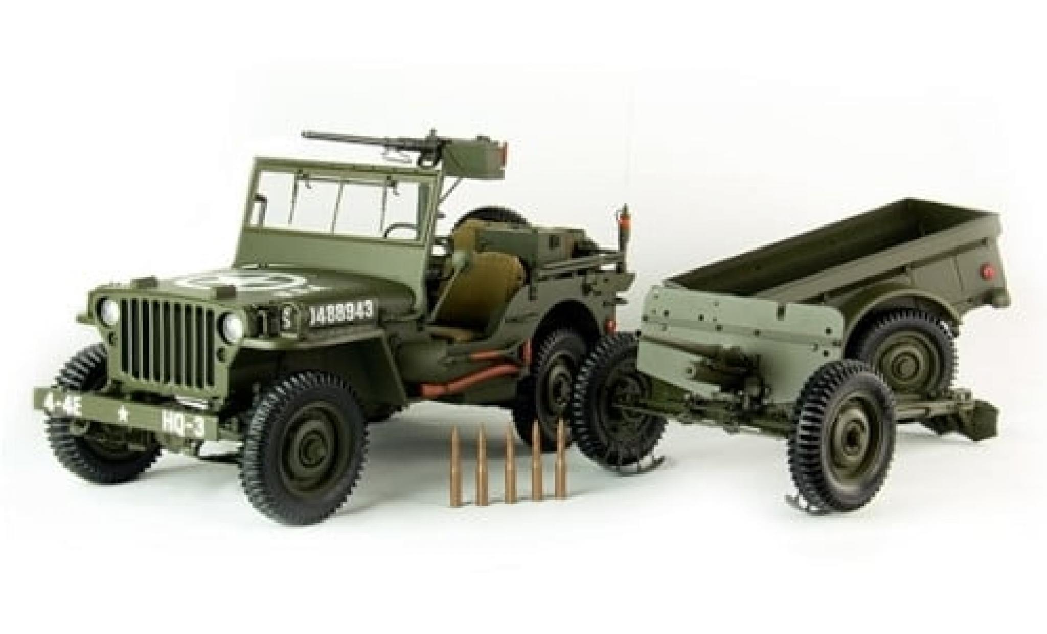 Jeep Willys 1/8 Premium X MB oliv 1943 1:8 modellino in miniatura