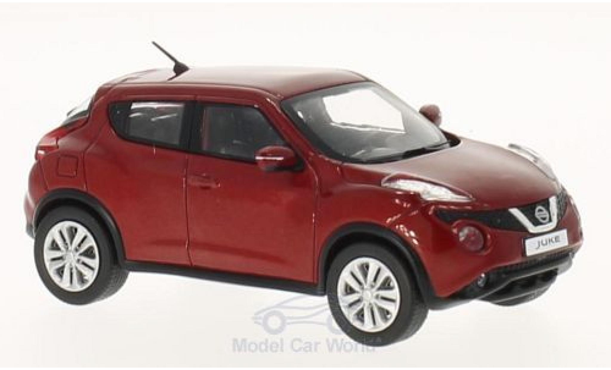 Nissan Juke 1/43 Premium X metallico rosso 2015 modellino in miniatura