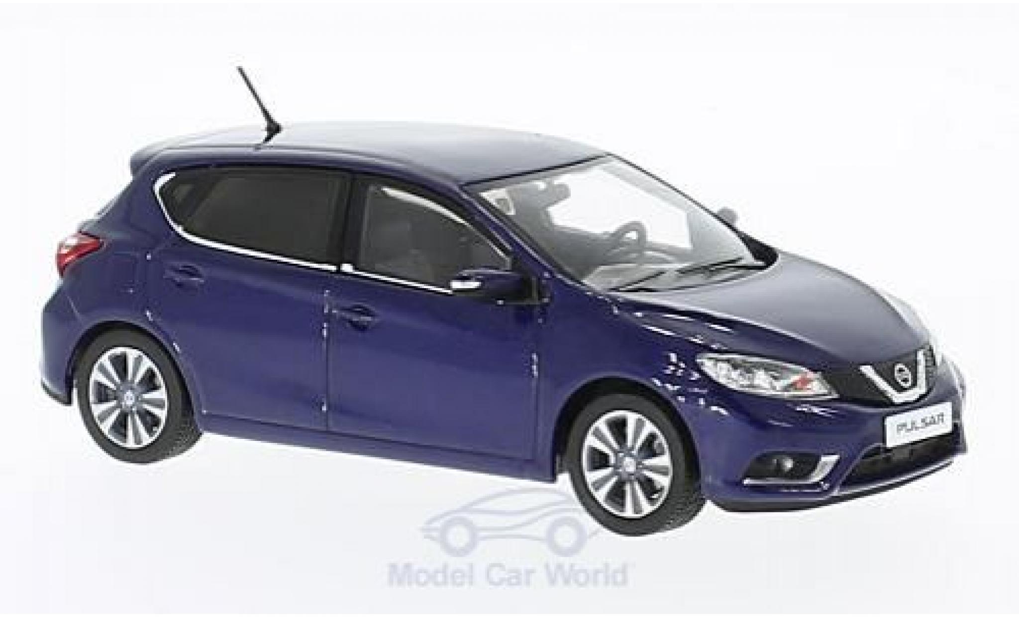 Nissan Pulsar 1/43 Premium X blu 2015 modellino in miniatura