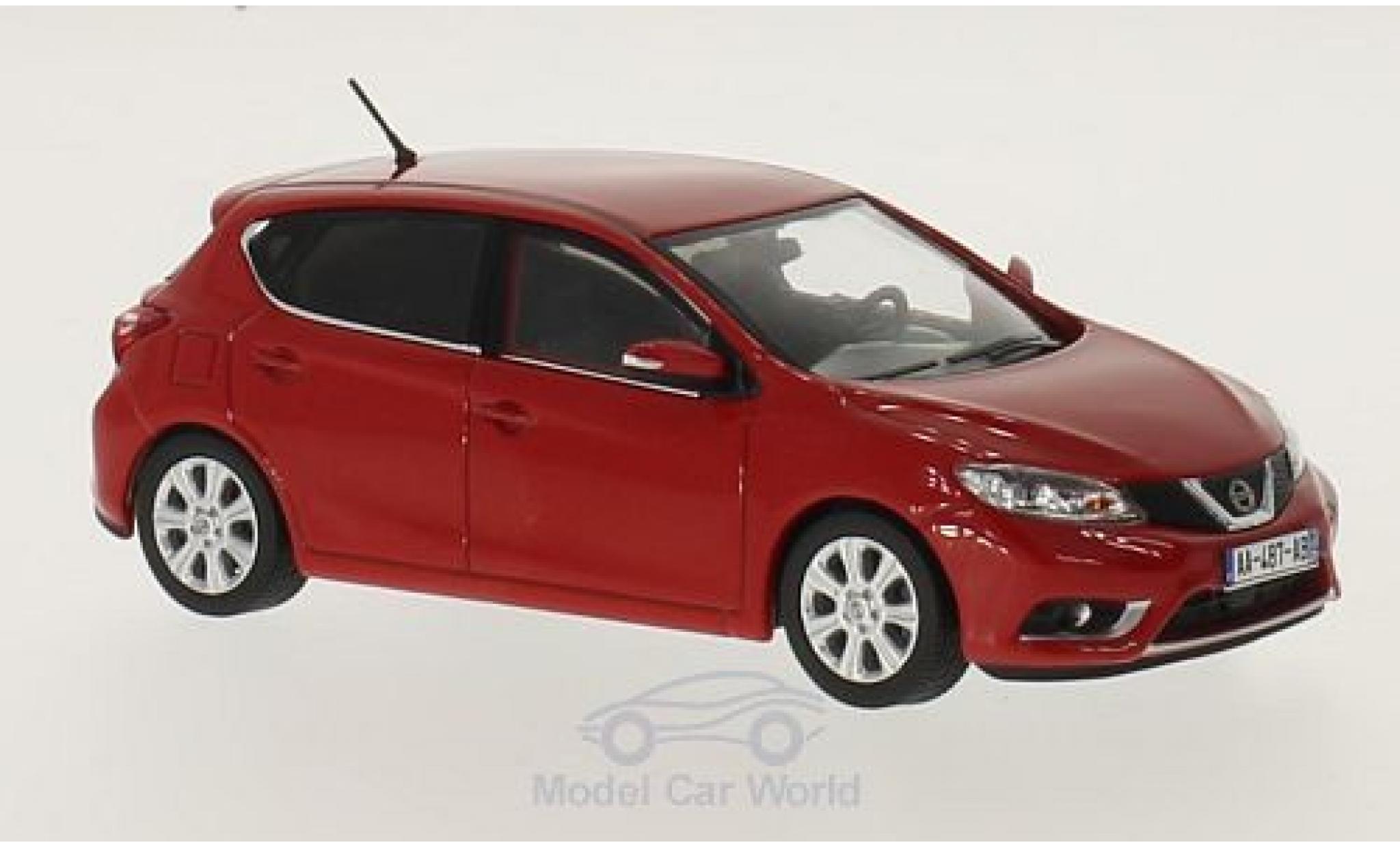 Nissan Pulsar 1/43 Premium X rosso 2015 modellino in miniatura
