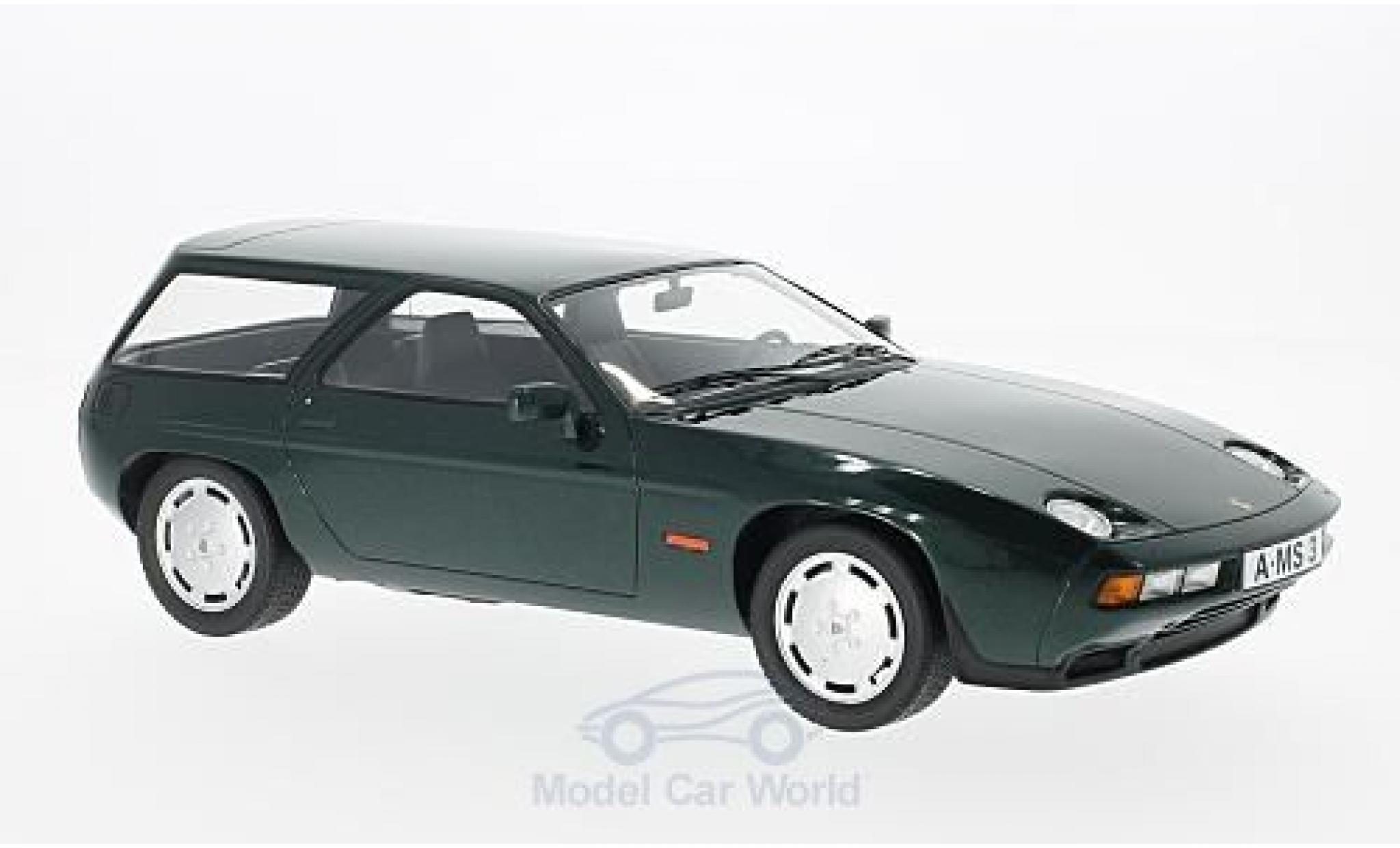 Porsche 928 1979 1/18 Premium X S Turbo Kombi Artz metallico verde 1979 modellino in miniatura