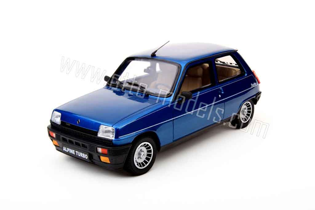 Renault 5 Alpine 1/18 Ottomobile Alpine turbo 1983 modellino in miniatura