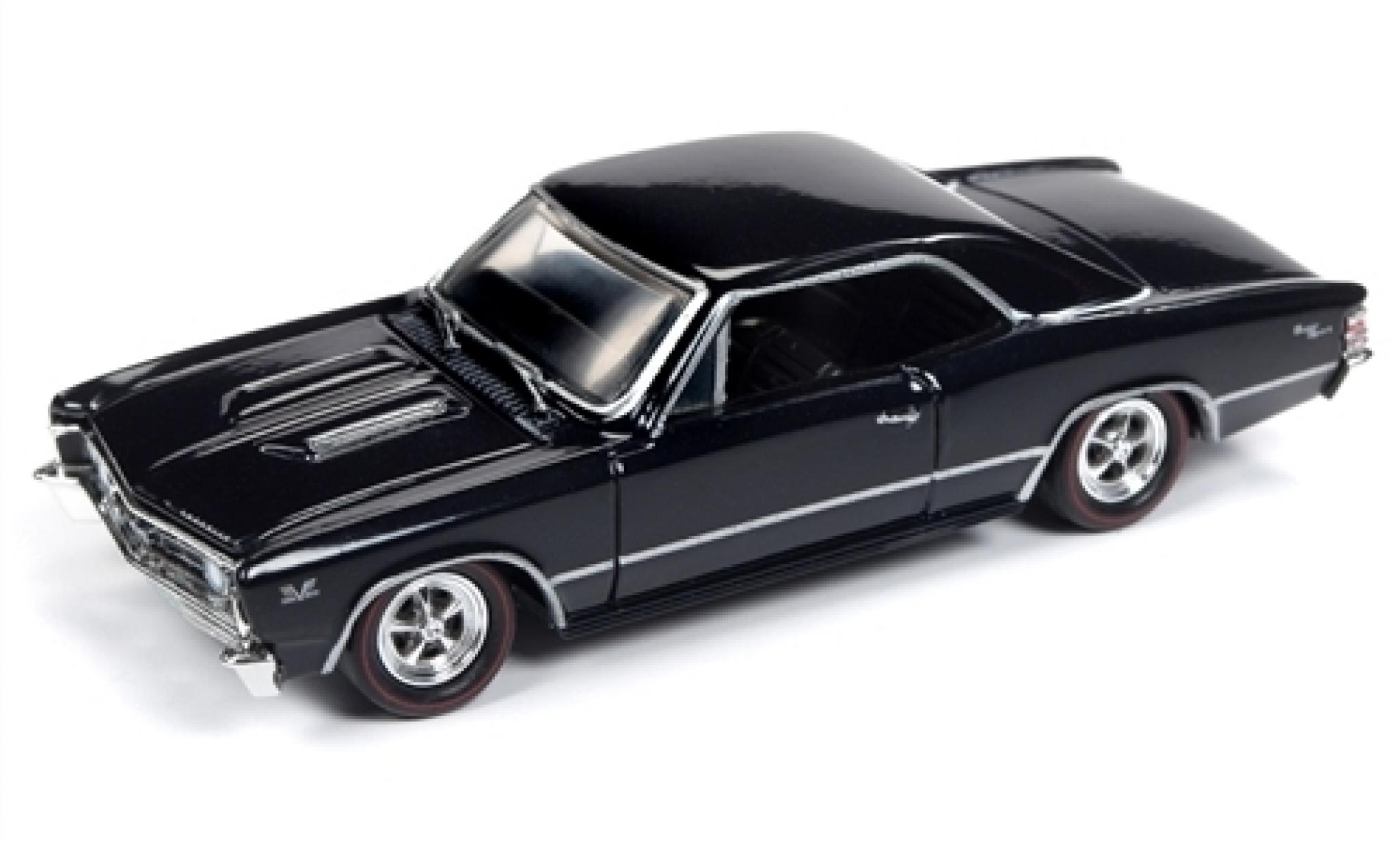 Chevrolet Chevelle 1/64 Racing Champions SS blu 1967 modellino in miniatura
