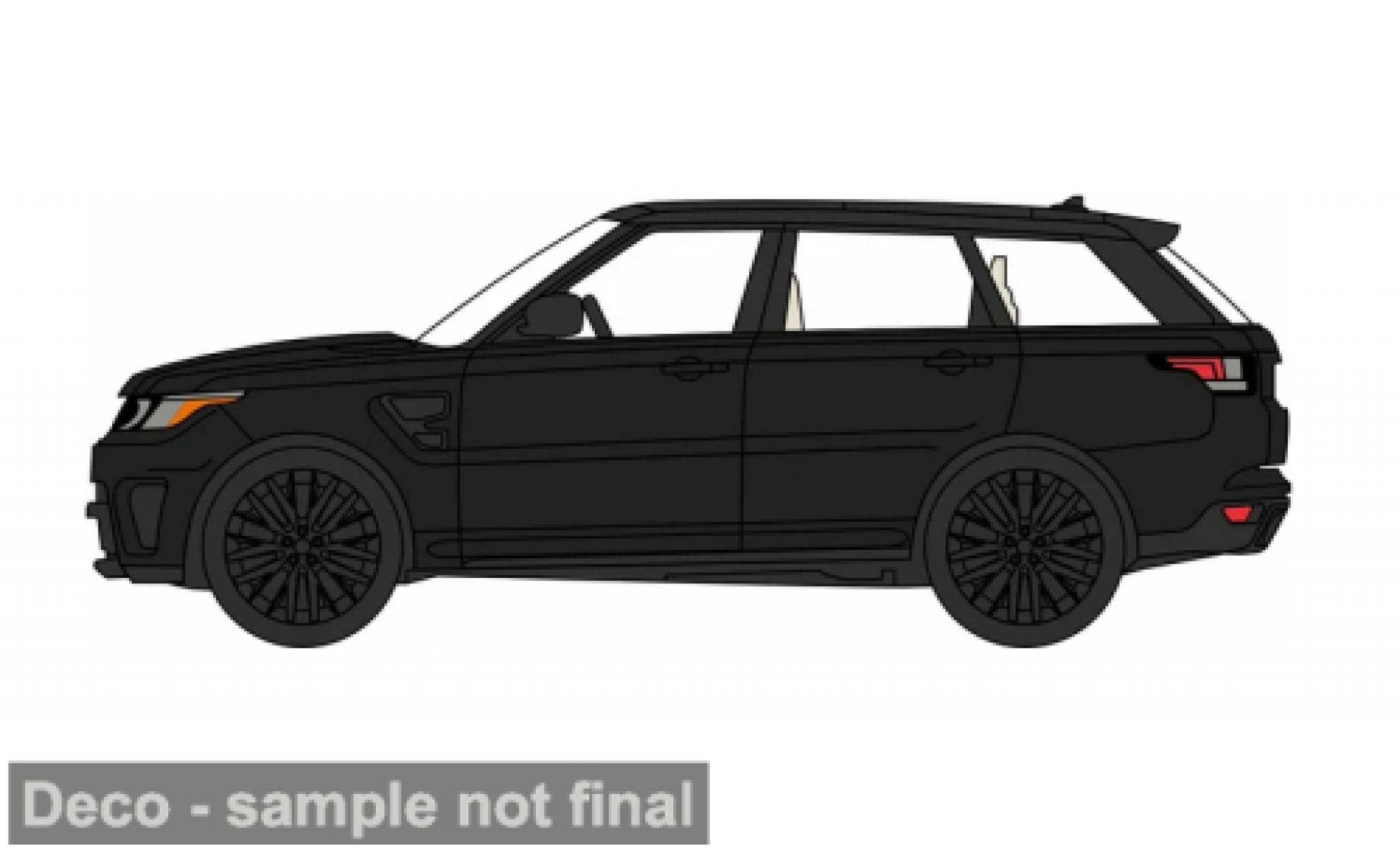 Range Rover Sport 1/76 Oxford schwarz 1:76 modellini auto