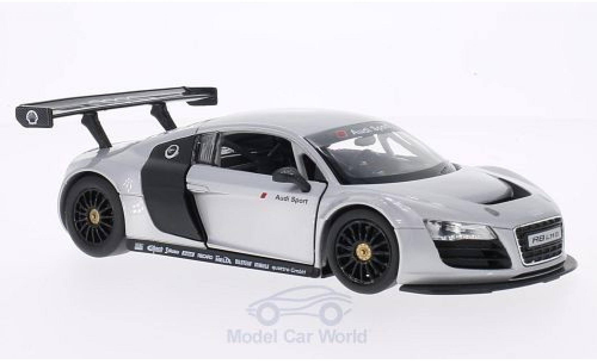 Audi R8 1/24 Rastar LMS grigio modellino in miniatura