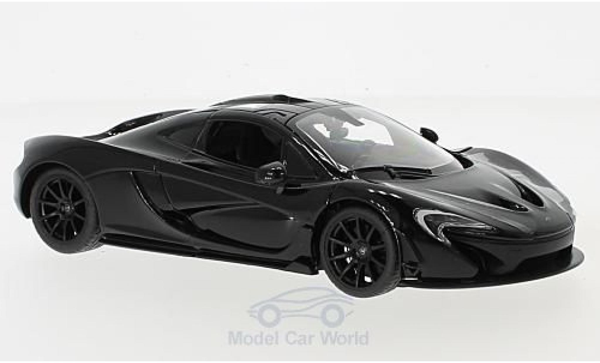 McLaren P1 1/24 Rastar nero modellino in miniatura