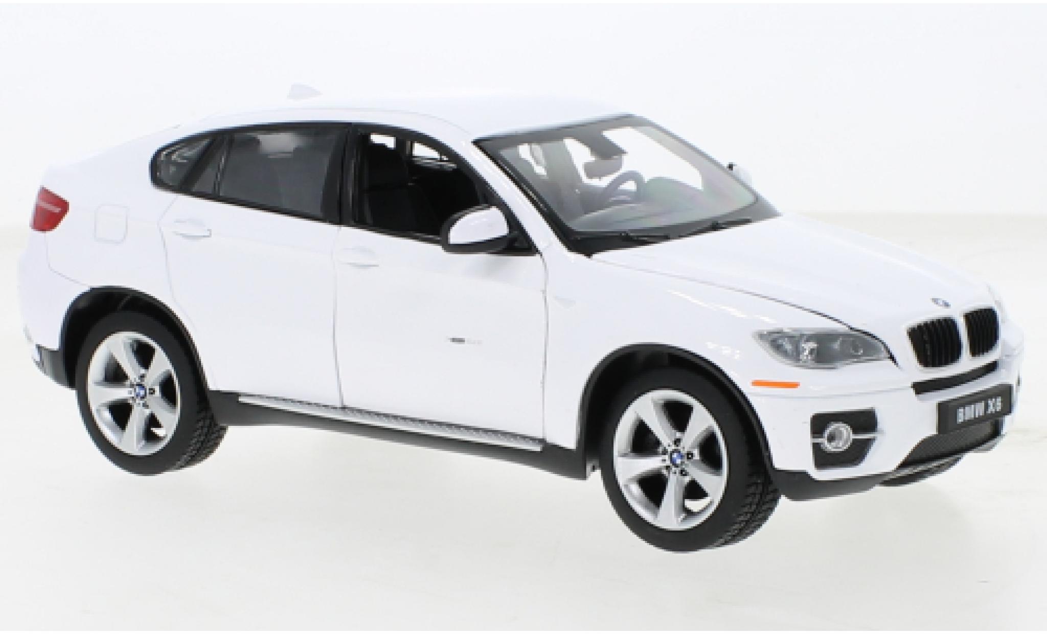 Bmw X6 1/24 Rastar bianco modellino in miniatura