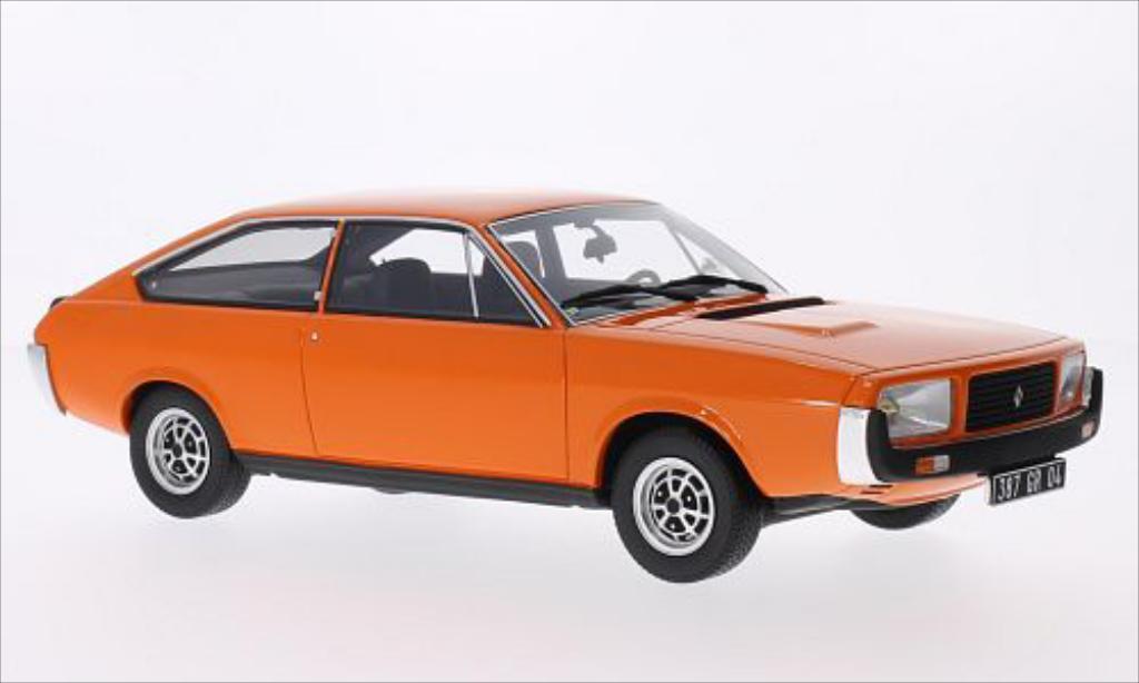 Renault 15 GTL 1/18 Ottomobile GTL orange 1976 modellino in miniatura