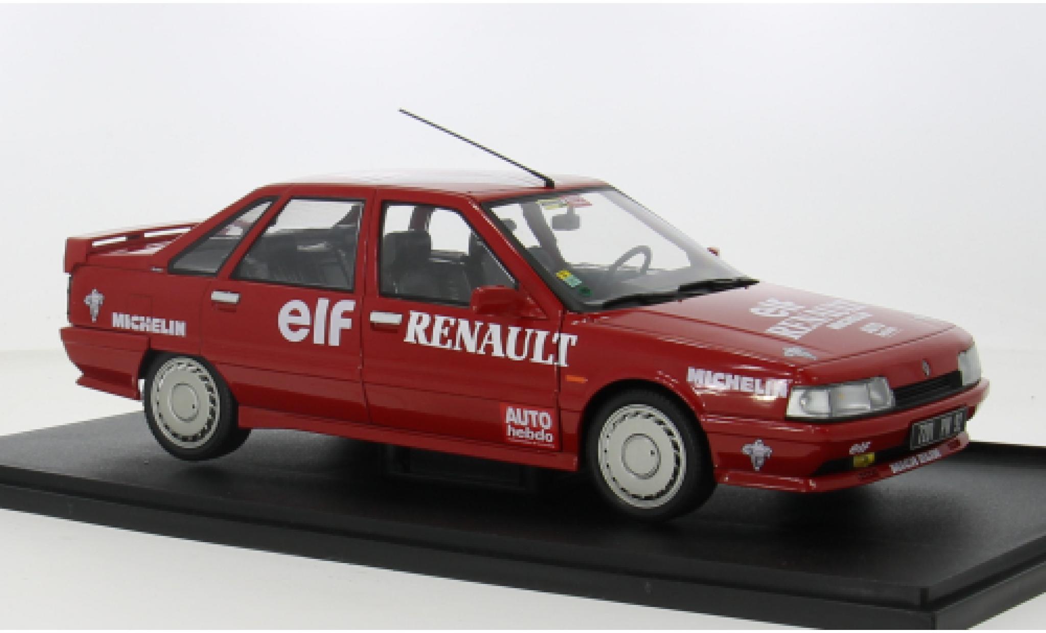 Renault 21 1/18 Solido MK.1 Turbo rot 1:18 modellino in miniatura