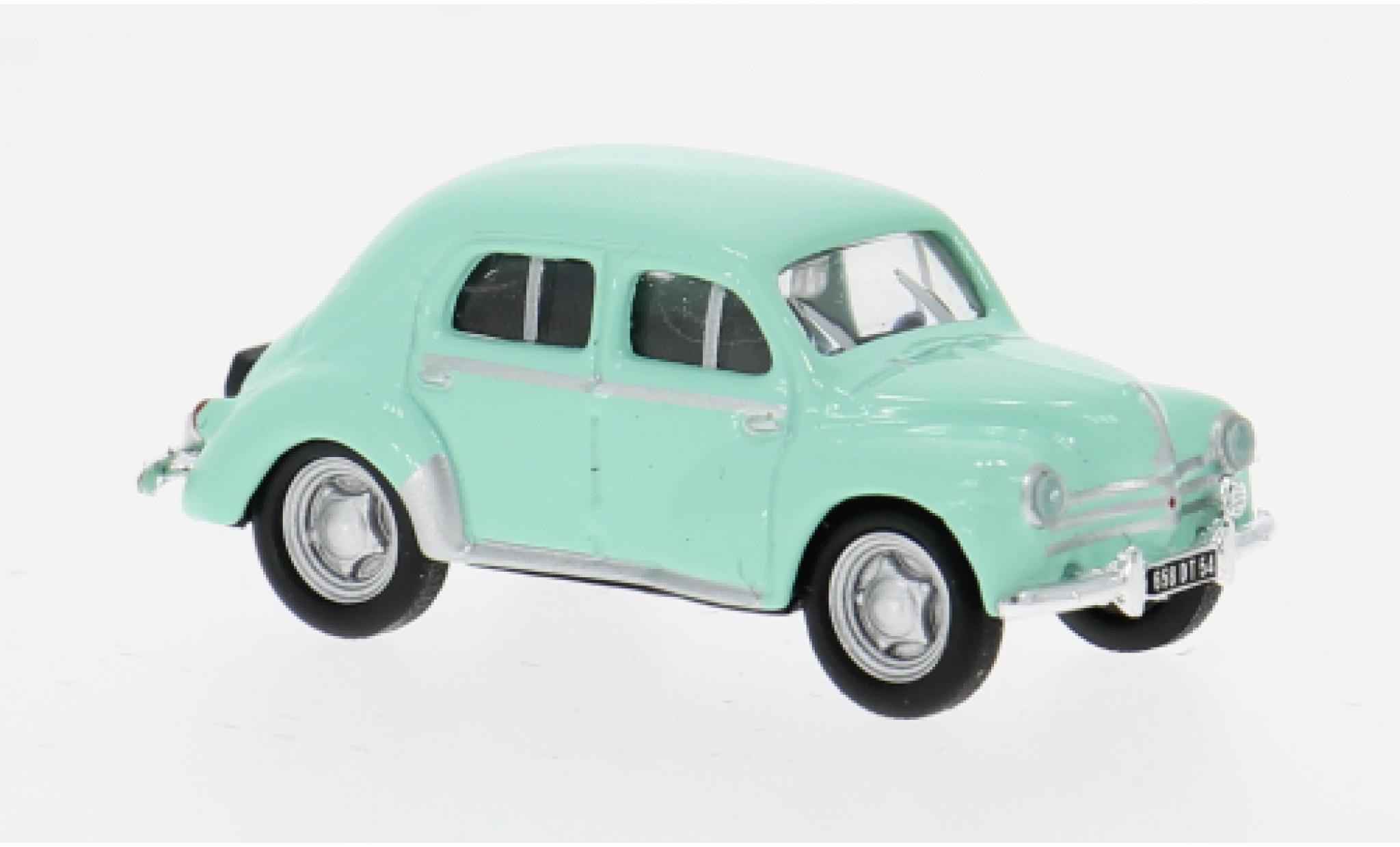 Renault 4CV 1/87 Norev türkis 1:87 modellino in miniatura