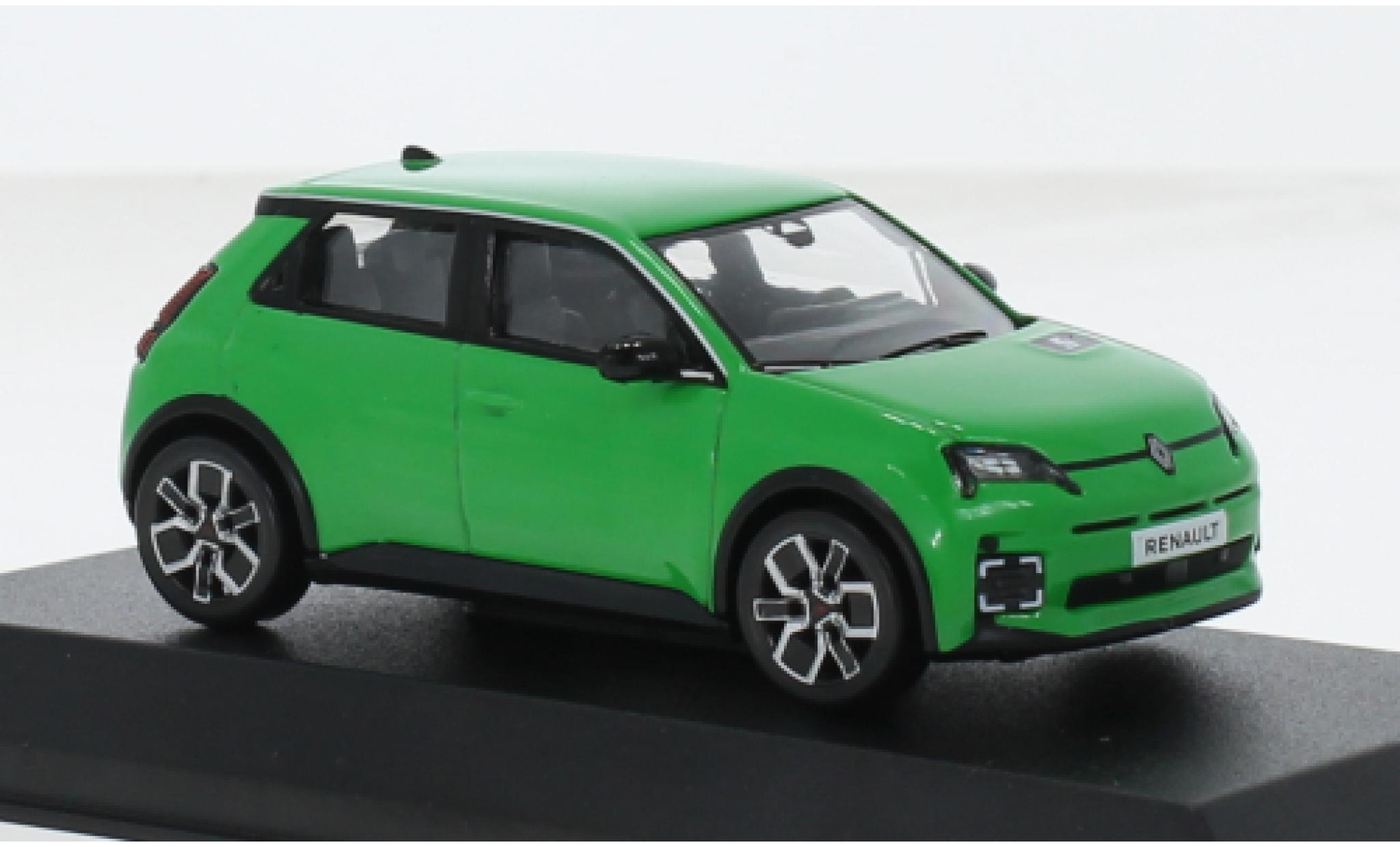 Renault 5 1/43 Norev E-Tech 100% grün 1:43 modellino in miniatura