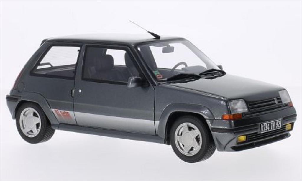 Renault 5 1/18 Ottomobile GT Turbo grigio 1987 modellino in miniatura