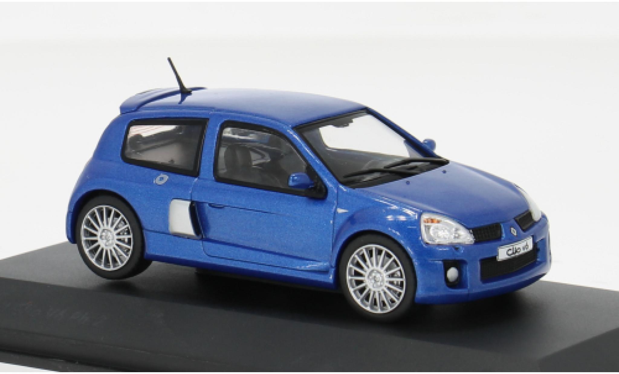 Renault Clio 1/43 Solido V6 Phase 2 blau 1:43 modellini auto