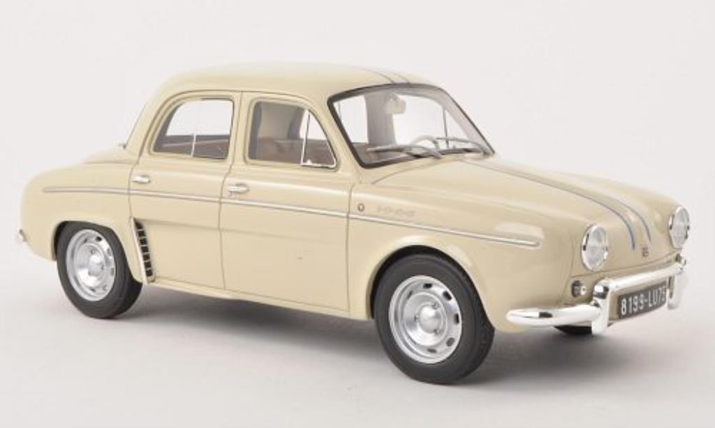 Renault Dauphine 1/18 Ottomobile 1093 beige modellino in miniatura