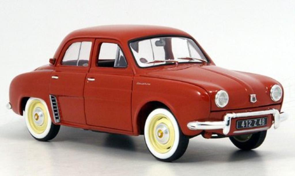 Renault Dauphine 1/18 Norev rosso 1958 modellino in miniatura