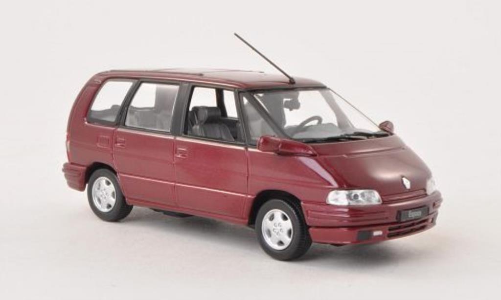 Renault Espace 1/43 Norev rosso 1992 modellino in miniatura