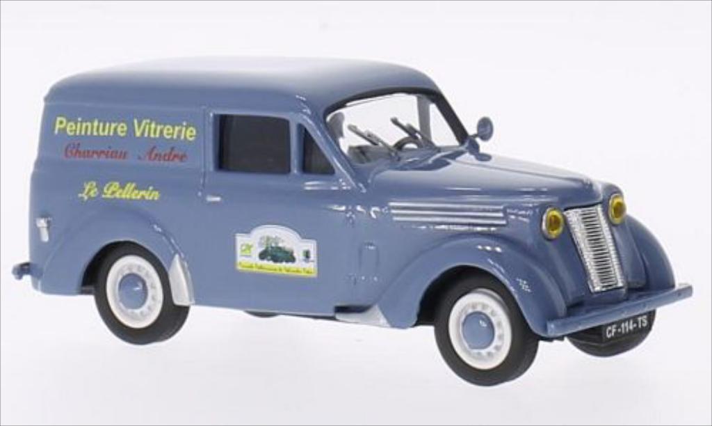 Renault Juvaquatre 1/43 Eligor Peinture Vitrerie Charriau Andre modellino in miniatura