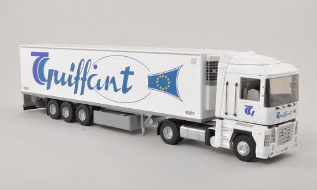 Renault Magnum 1/43 Eligor 4 Transports Guiffant Kuhlkoffer-SZ modellino in miniatura