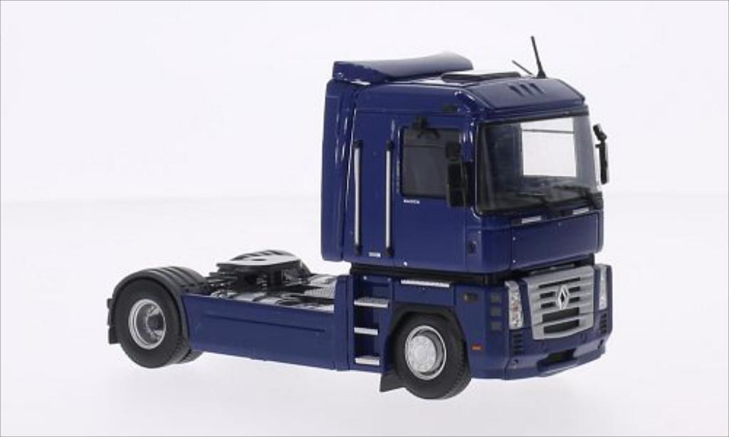 Renault Magnum 1/50 Universal Hobbies 500 blu modellino in miniatura