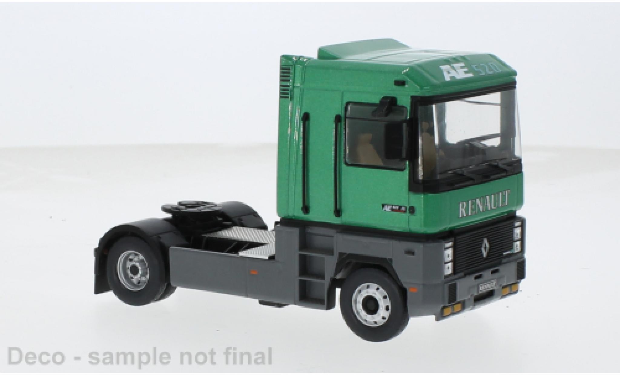 Renault Magnum 1/43 IXO AE 520 grün 1:43 modellino in miniatura