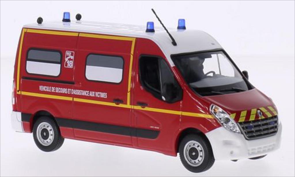 Renault Master 1/43 Norev Kasten Pompiers 2011 modellino in miniatura