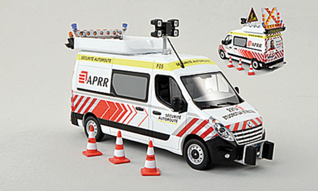 Renault Master 1/43 Norev L2H2 APRR Securite Autoroute modellino in miniatura