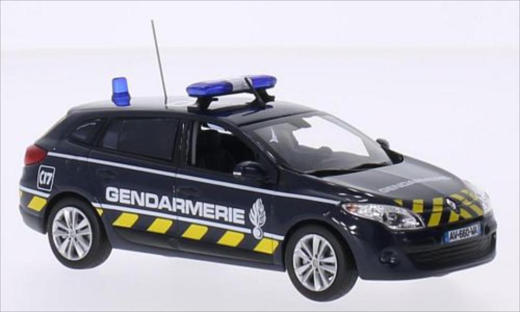 Renault Megane 1/43 Norev III Grandtour Gendarmerie 2012 modellino in miniatura