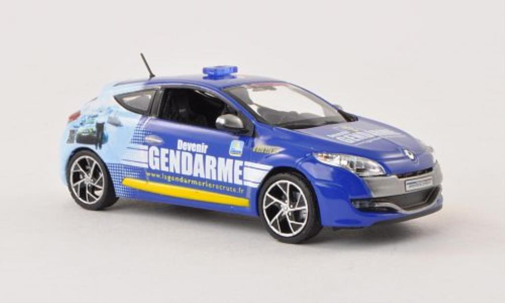 Renault Megane RS 1/43 Norev RS Gendarmerie Tour de France 2011 modellino in miniatura