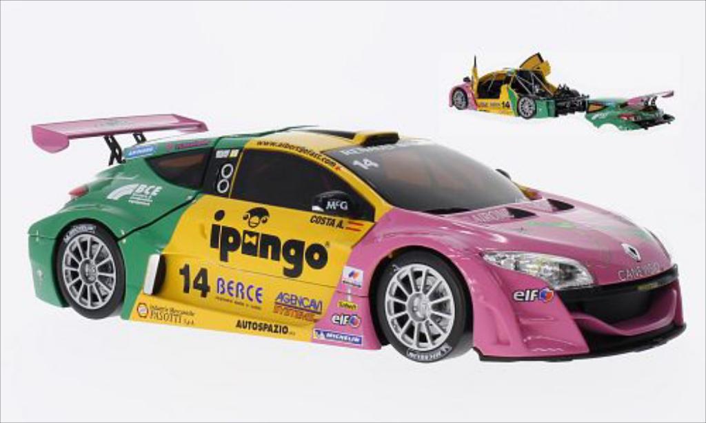 Renault Megane Trophy 1/18 Norev Trophy No.14 Team Oregon 2012 modellino in miniatura