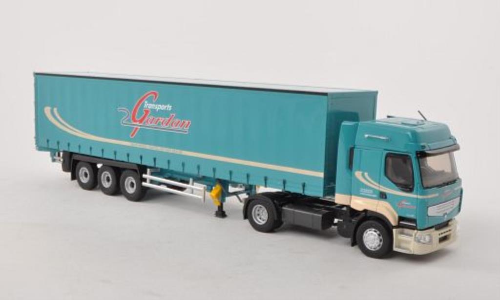 Renault Premium 1/43 Eligor DXI Transports Gardan Gardinenplanen-SZ modellino in miniatura