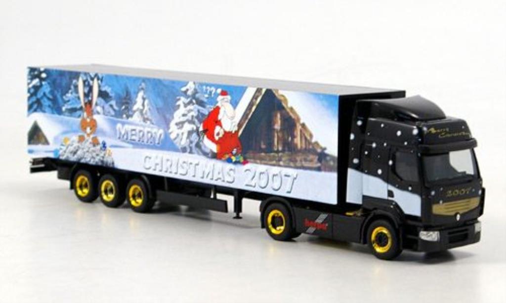 Renault Premium 1/87 Herpa Merry Christmas - Weihnachten 2007 Koffer-SZ modellino in miniatura
