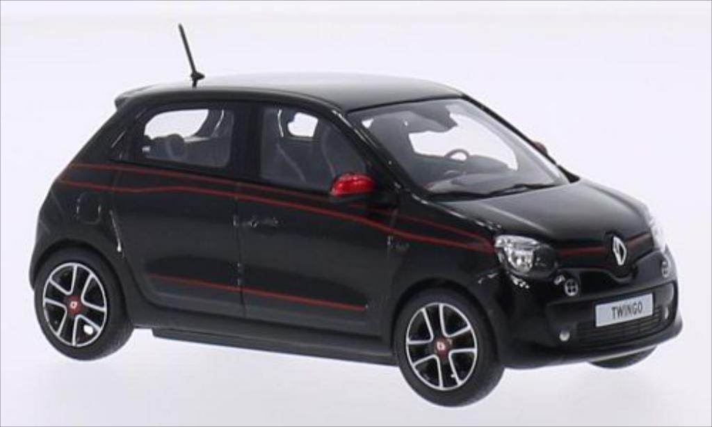 Renault Twingo 1/43 Norev SL Edition One nero/Dekor 2014 modellino in miniatura