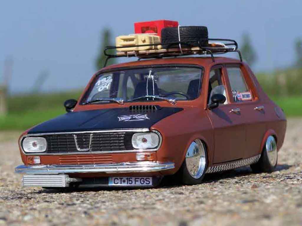 Renault 12 Gordini 1/18 Solido Gordini old school tuning modellino in miniatura