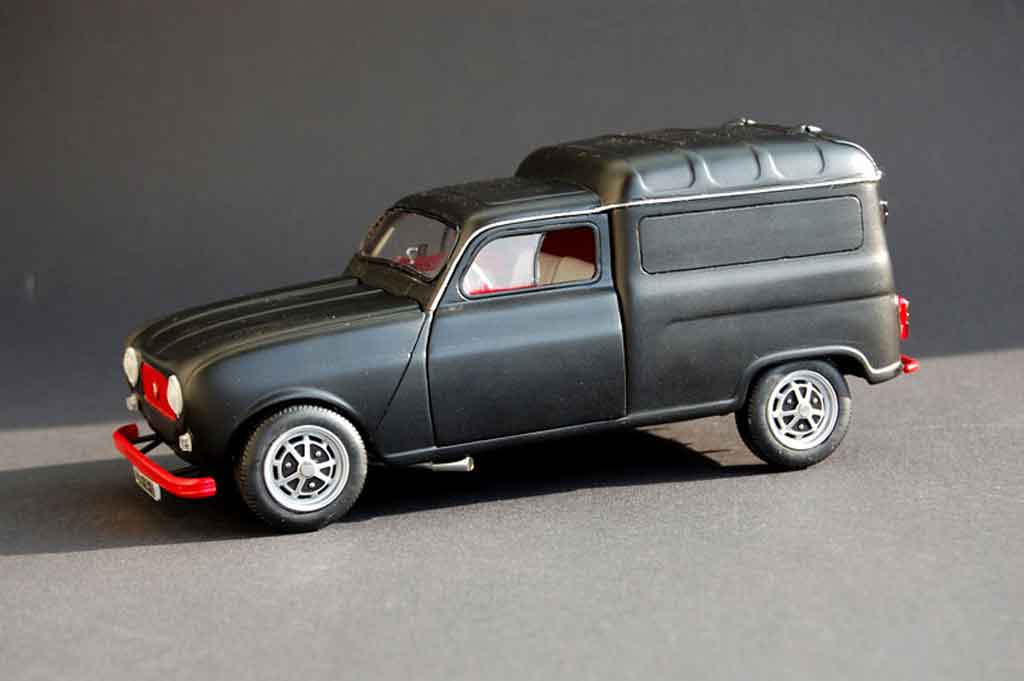 Renault 4 F4 1/18 Norev F fourgonette tuning modellino in miniatura